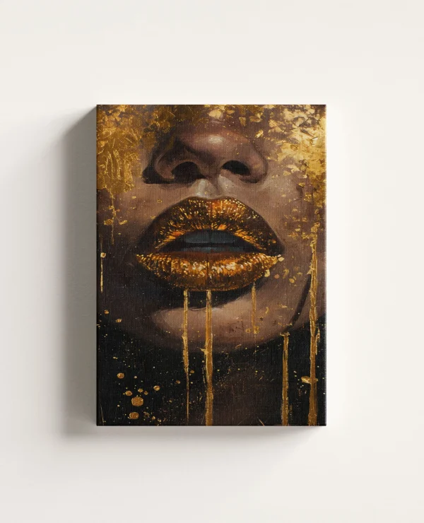 Tablou Canvas Sărutul Midas de Aur