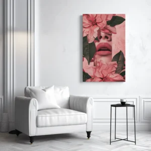 Tablou Canvas Sărut Floral - Detaliu Tablou Canvas nr. 29545