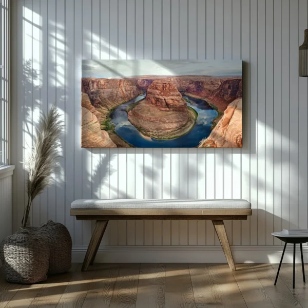 Tablou Canvas  Horseshoe Bend - Detaliu Tablou Canvas nr. 21680
