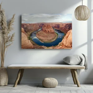 Tablou Canvas  Horseshoe Bend - Detaliu Tablou Canvas nr. 21679