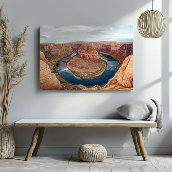 Tablou Canvas  Horseshoe Bend - Detaliu Tablou Canvas nr. 21679