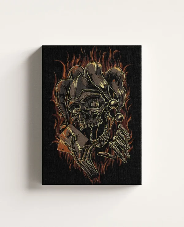 Tablou Canvas Păcălici Foc