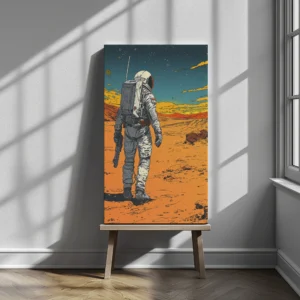 Tablou Canvas Exploratorul Tăcut - Detaliu Tablou Canvas nr. 21292