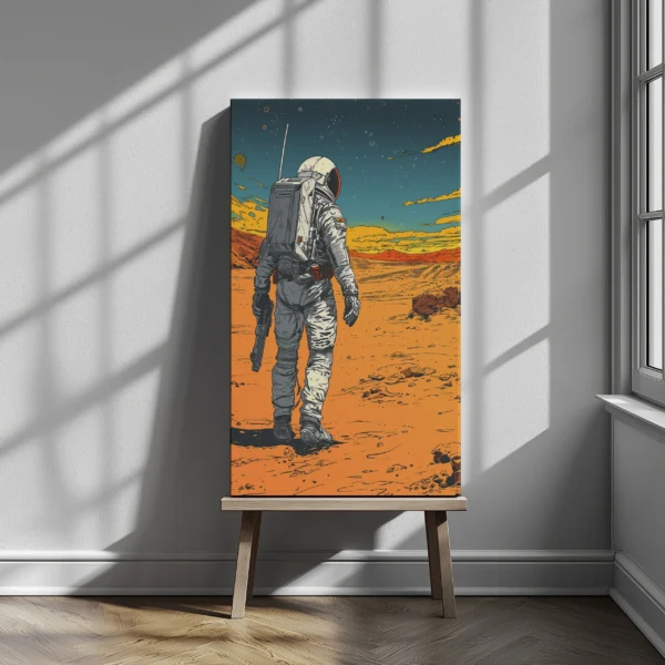 Tablou Canvas Exploratorul Tăcut - Detaliu Tablou Canvas nr. 21292