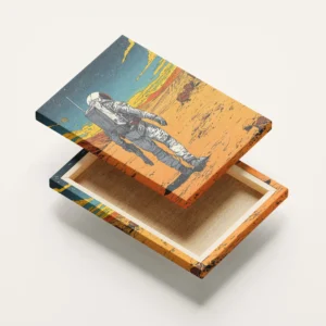 Tablou Canvas Exploratorul Tăcut - Detaliu Tablou Canvas nr. 21293