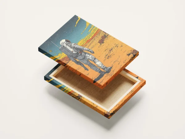 Tablou Canvas Exploratorul Tăcut - Detaliu Tablou Canvas nr. 21293