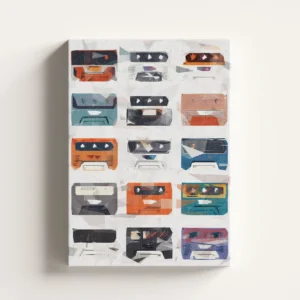Tablou Canvas Retro Tapes