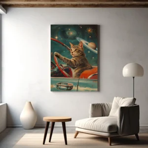 Tablou Canvas Pilot Interstelar - Detaliu Tablou Canvas nr. 29896