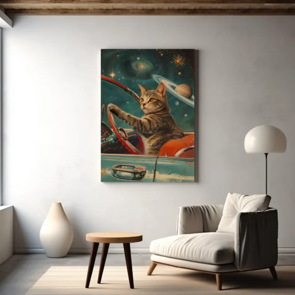 Tablou Canvas Pilot Interstelar - Detaliu Tablou Canvas nr. 29896