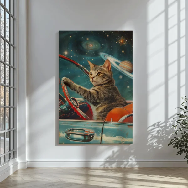 Tablou Canvas Pilot Interstelar - Detaliu Tablou Canvas nr. 29897