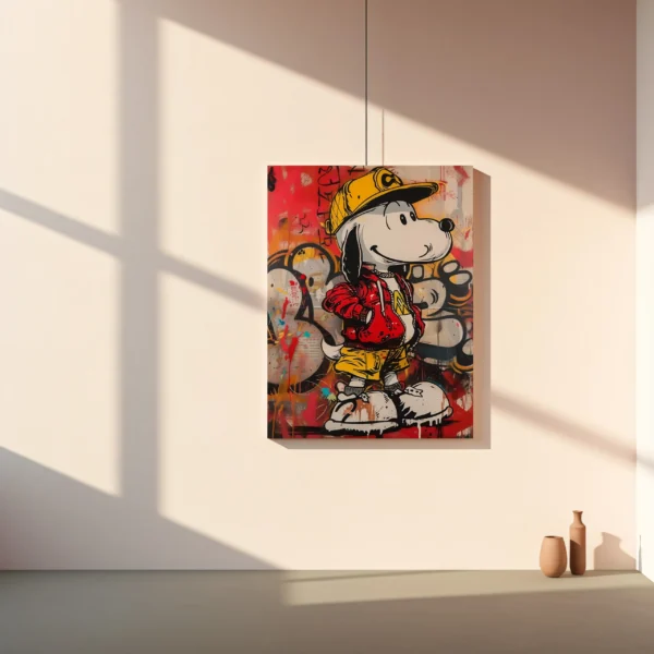 Tablou Canvas Snoopy Street - Detaliu Tablou Canvas nr. 29261
