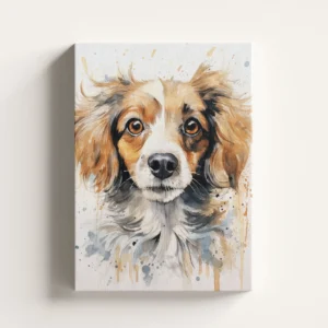 Tablou Canvas Portret Cățel Cavalier