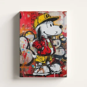 Tablou Canvas Snoopy Street