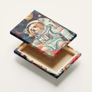 Tablou Canvas Câine Astronaut - Detaliu Tablou Canvas nr. 20759