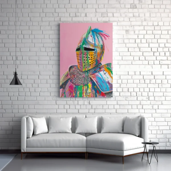 Tablou Canvas Armură Cavaler - Detaliu Tablou Canvas nr. 29185