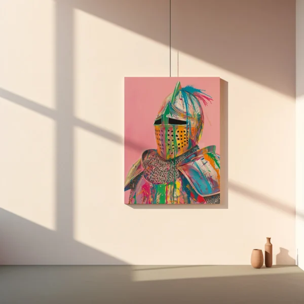 Tablou Canvas Armură Cavaler - Detaliu Tablou Canvas nr. 29186
