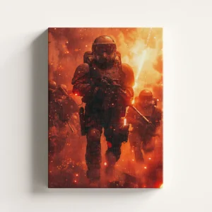 Tablou Canvas Apocalipsa Roșie