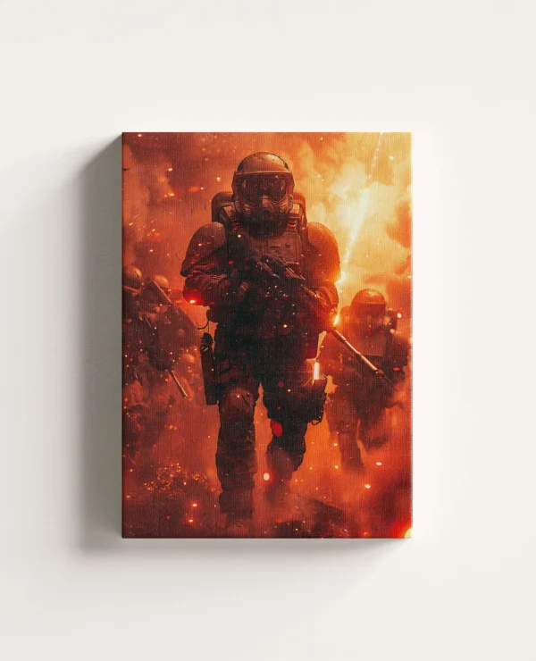 Tablou Canvas Apocalipsa Roșie