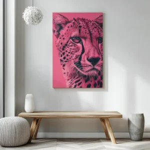 Tablou Canvas Portret Ghepard - Detaliu Tablou Canvas nr. 26716