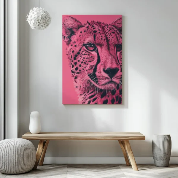 Tablou Canvas Portret Ghepard - Detaliu Tablou Canvas nr. 26716