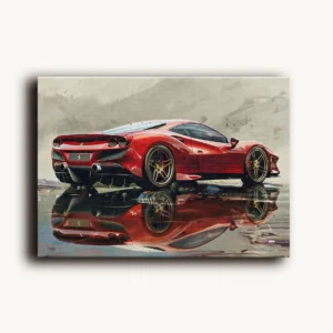 Tablou Canvas Ferrari F8 Tributo