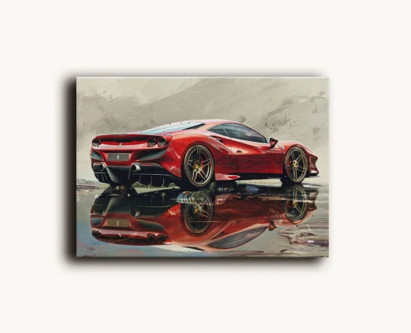 Tablou Canvas Ferrari F8 Tributo