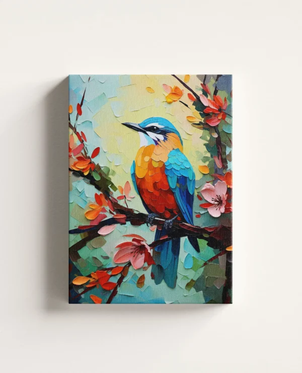 Tablou Canvas Pasăre Colorată