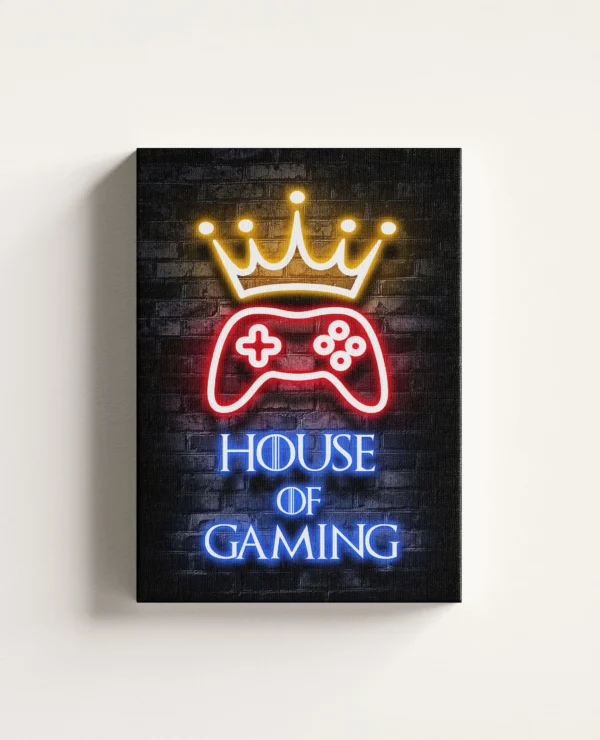 Tablou Canvas House of Gaming