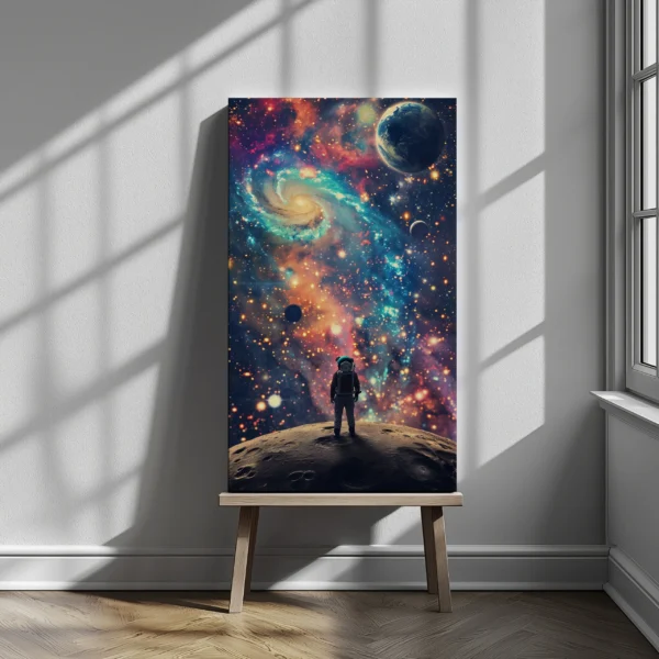 Tablou Canvas Fereastra Cosmică - Detaliu Tablou Canvas nr. 21295
