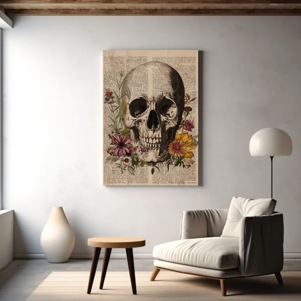 Tablou Canvas Moarte Poetică - Detaliu Tablou Canvas nr. 30076