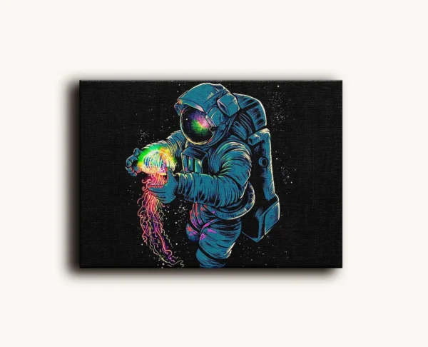 Tablou Canvas Întâlnire Cosmică - Detaliu Tablou Canvas nr. 21088