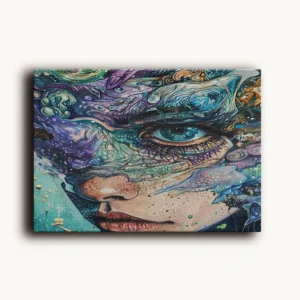 Tablou Canvas Ochii Universului - Detaliu Tablou Canvas nr. 20071