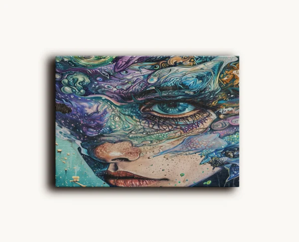 Tablou Canvas Ochii Universului - Detaliu Tablou Canvas nr. 20071