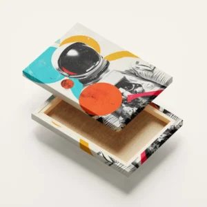 Tablou Canvas Colajul Cosmic - Detaliu Tablou Canvas nr. 21371