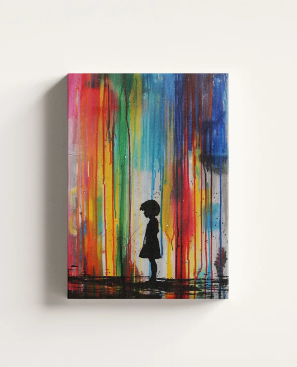 Tablou Canvas Curcubeu Urban