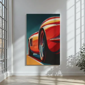Tablou Canvas Viteză Pop Art - Detaliu Tablou Canvas nr. 25258