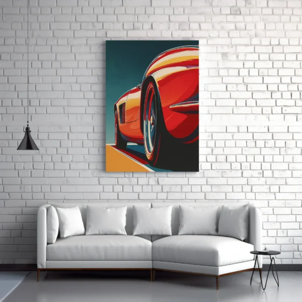 Tablou Canvas Viteză Pop Art - Detaliu Tablou Canvas nr. 25257