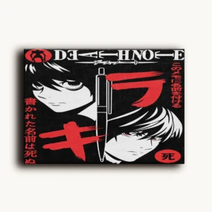 Tablou Canvas Death Note – Light vs L - Detaliu Tablou Canvas nr. 18400