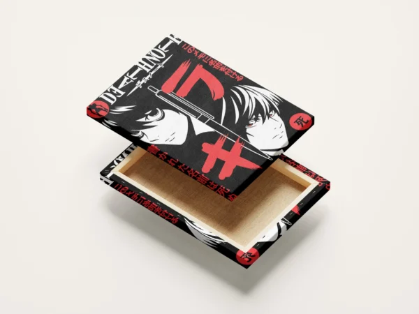 Tablou Canvas Death Note – Light vs L - Detaliu Tablou Canvas nr. 18401