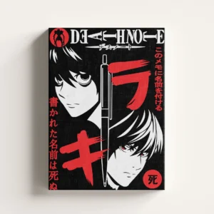 Tablou Canvas Death Note – Light vs L