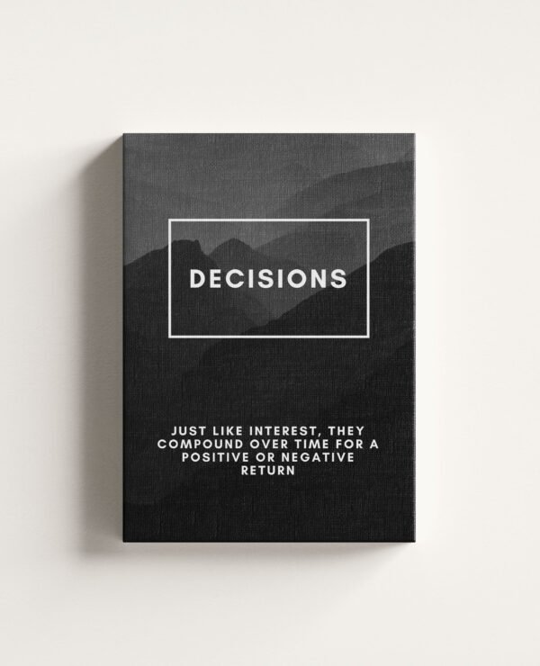 Tablou Canvas Decisions