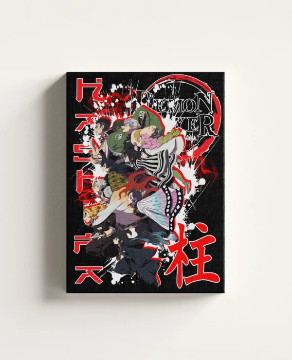 Tablou Canvas Demon Slayer – Toti Hashira