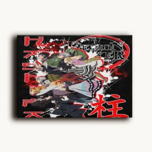 Tablou Canvas Demon Slayer – Toti Hashira - Detaliu Tablou Canvas nr. 18499