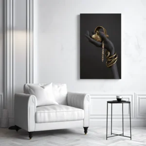 Tablou Canvas Opulență la Indigo - Detaliu Tablou Canvas nr. 19639
