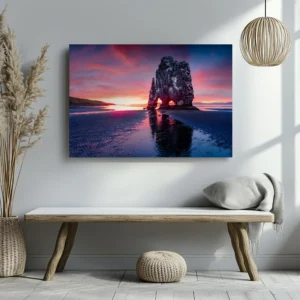 Tablou Canvas Dragonul de Bazalt - Detaliu Tablou Canvas nr. 22402