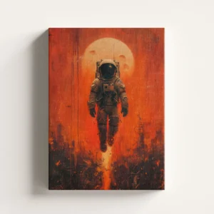 Tablou Canvas Astronautul Solitar