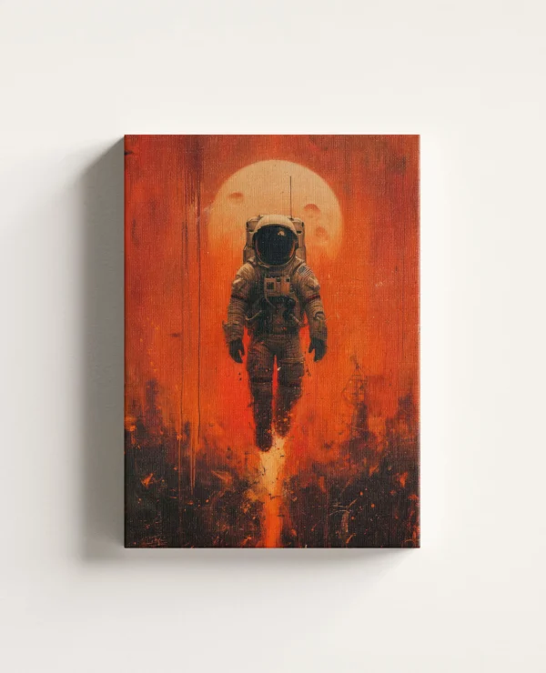 Tablou Canvas Astronautul Solitar