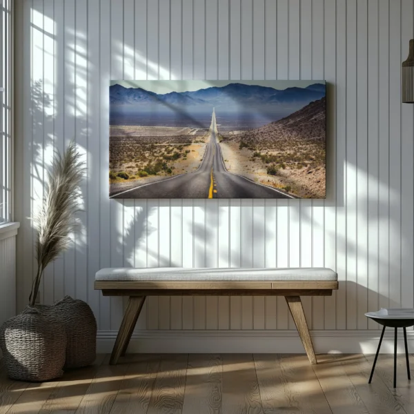 Tablou Canvas Drumul Nesfârșit spre Orizont - Detaliu Tablou Canvas nr. 22105