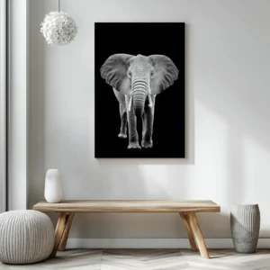Tablou Canvas Elefant African - Detaliu Tablou Canvas nr. 26788