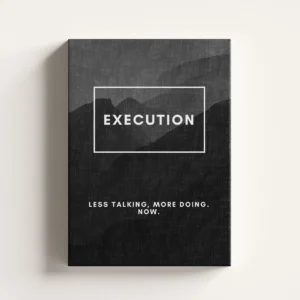 Tablou Canvas Execution
